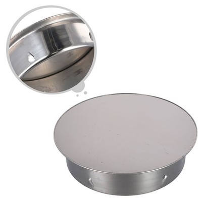 Stainless Steel Chimney Hole Cover Stove Pipe Lid 200MM for Secure Installation
