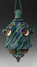 Handmade Face Jug Ornament - Ben Gufford Ceramics