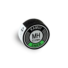 Snooker Black Laminated Billiard CUE TIP - 1 pc Medium/Hard, 11 mm