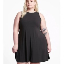 ATHLETA Santorini Thera Dress Black XL