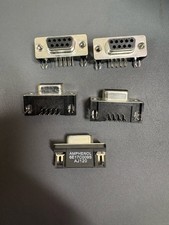 10x Amphenol DB9 Female D-Sub Connector 9 Pin PCB Mount Through Hole