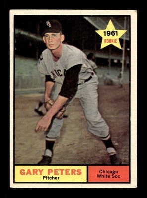1961 Topps #303 Gary Peters White Sox EX *u9