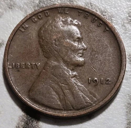 1912 Lincoln Wheat Cent — photo from another recent sale