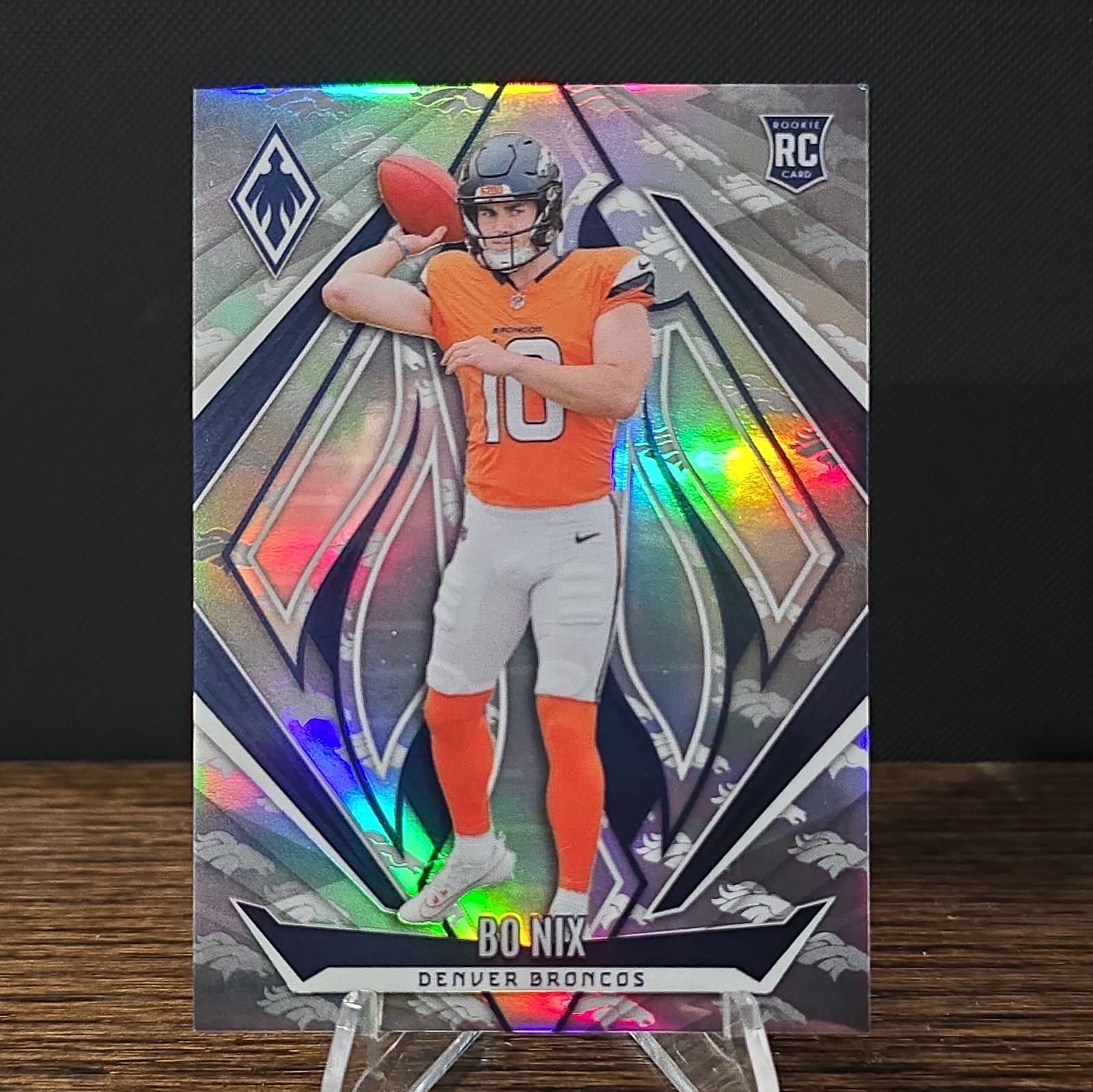 2024 Phoenix Rookies Bo Nix #159 Team Logos /299 (RC) Broncos 🔥 CASE HIT 🔥