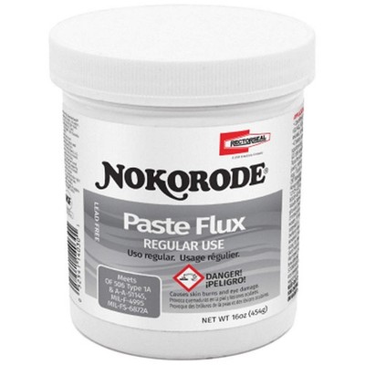 RECTORSEAL 14030 NOKORODE 16oz Jar Solder Paste PK 6