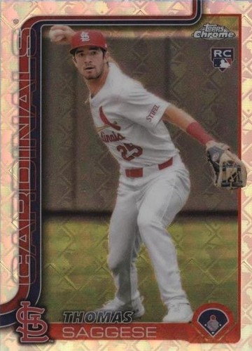 2025 Topps Stadium Club #157 Thomas Saggese 🔥RC🔥 St. Louis