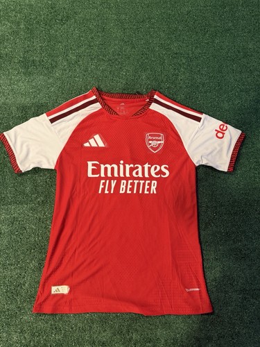 adidas Arsenal Home Saka #7 Soccer Jersey Red/White Emirates Fly Better