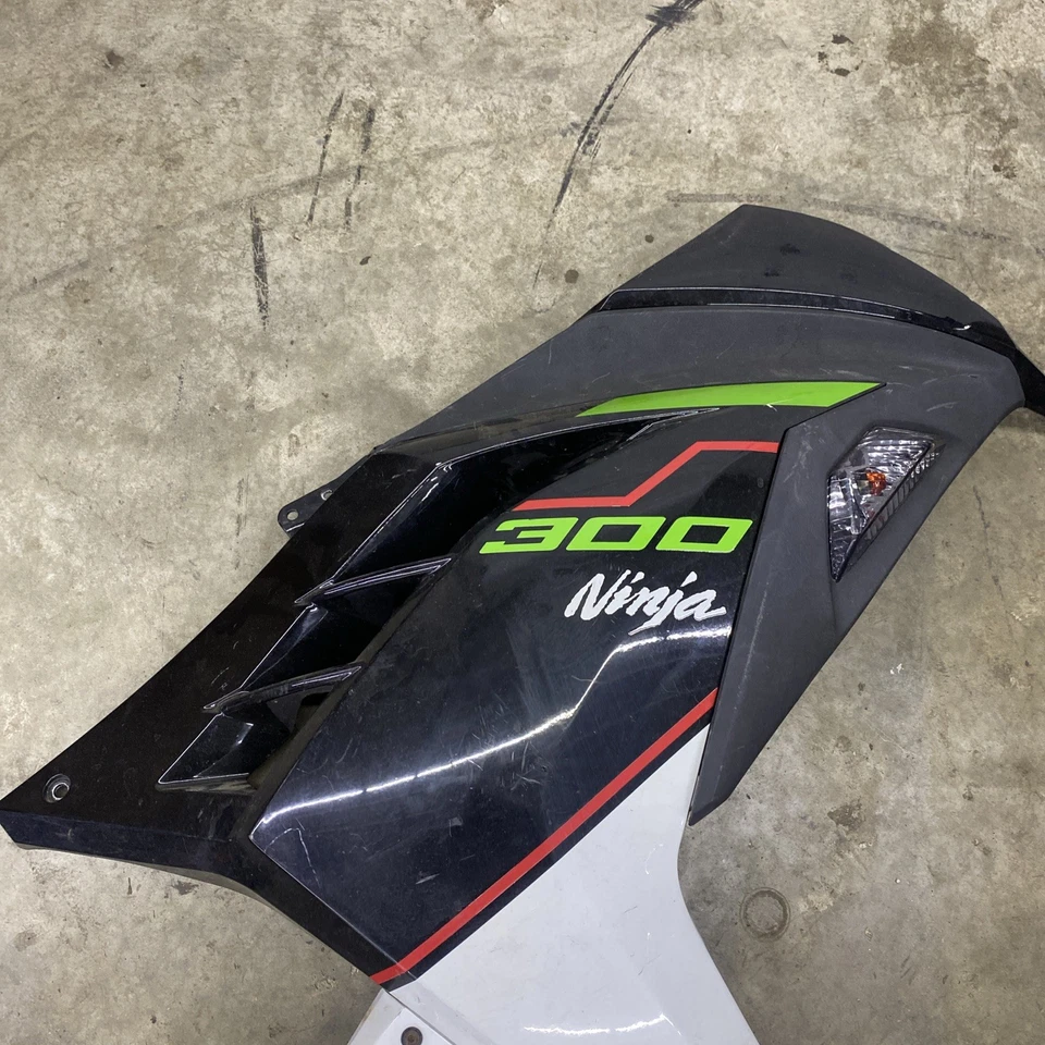 ✅2014 14 13-17 Kawasaki Ninja 300 EX300 OEM plástico lado derecho carenado completo carrocería Foto 3 de 4