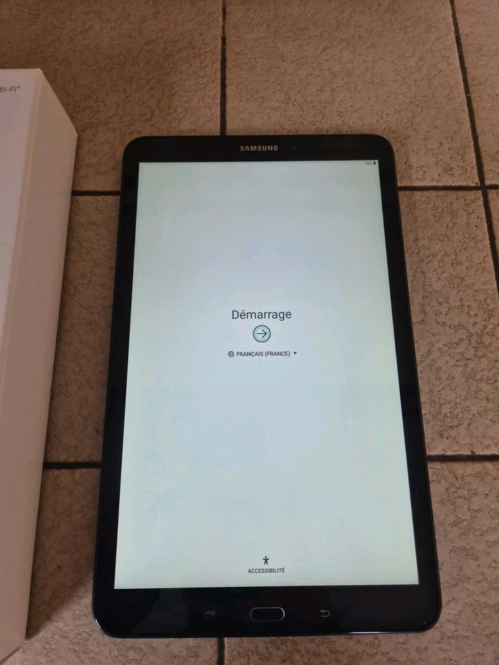 Tablette Samsung Galaxy Tab A6 SM-T580 10.1”  Wi-Fi- 32 Go - Noir - Photo 2/3