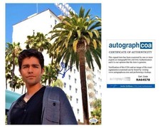 Entourage Adrian Grenier Signed Autographed 11x14 Photo Palm Trees ACOA