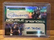 Jameson Williams / Sam Laporta 2025 Panini Score - Double Trouble /100 #DT-JWSL