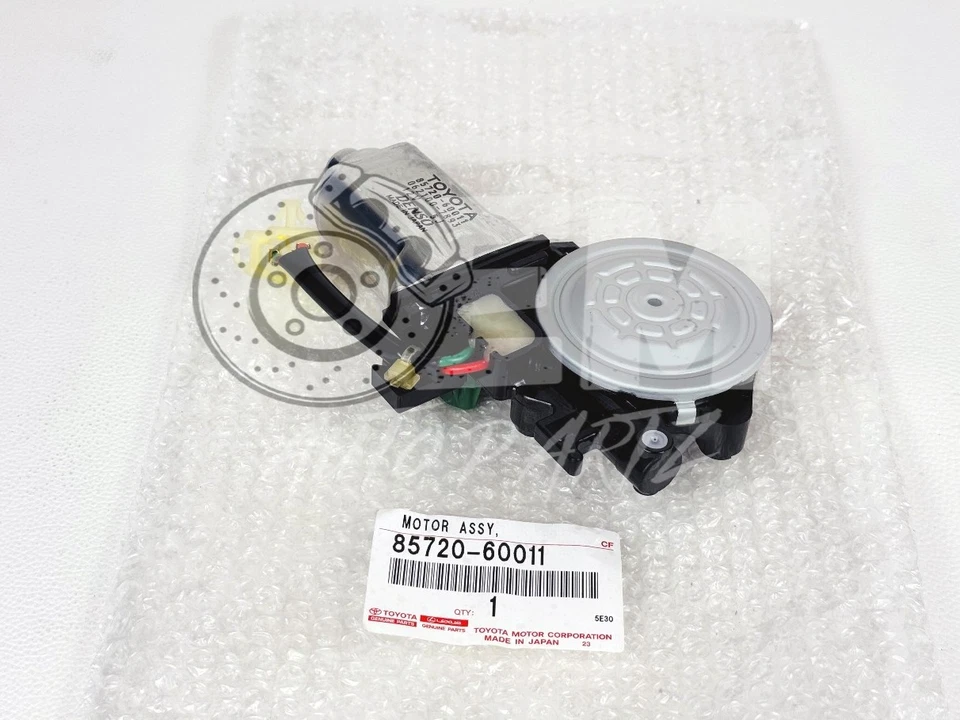 8572060011 Lexus LX450 1996-1997 Land Cruiser Front Left Power Window Motor NEW - Image 3 of 4