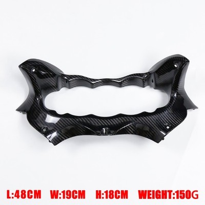 For 08-20 For Hayabusa GSX1300R Carbon Fiber Instrument Dash Cover Trim Fairing