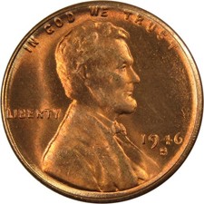 1946 S Lincoln Wheat Cent Bu Uncirculated Mint State Bronze Penny 1c Coin 1946 S Lincoln Wheat Cent Bu Uncirculated Mint State Bronze Penny 1c Coin