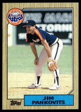 1987 Topps Jim Pankovits Houston Astros #249