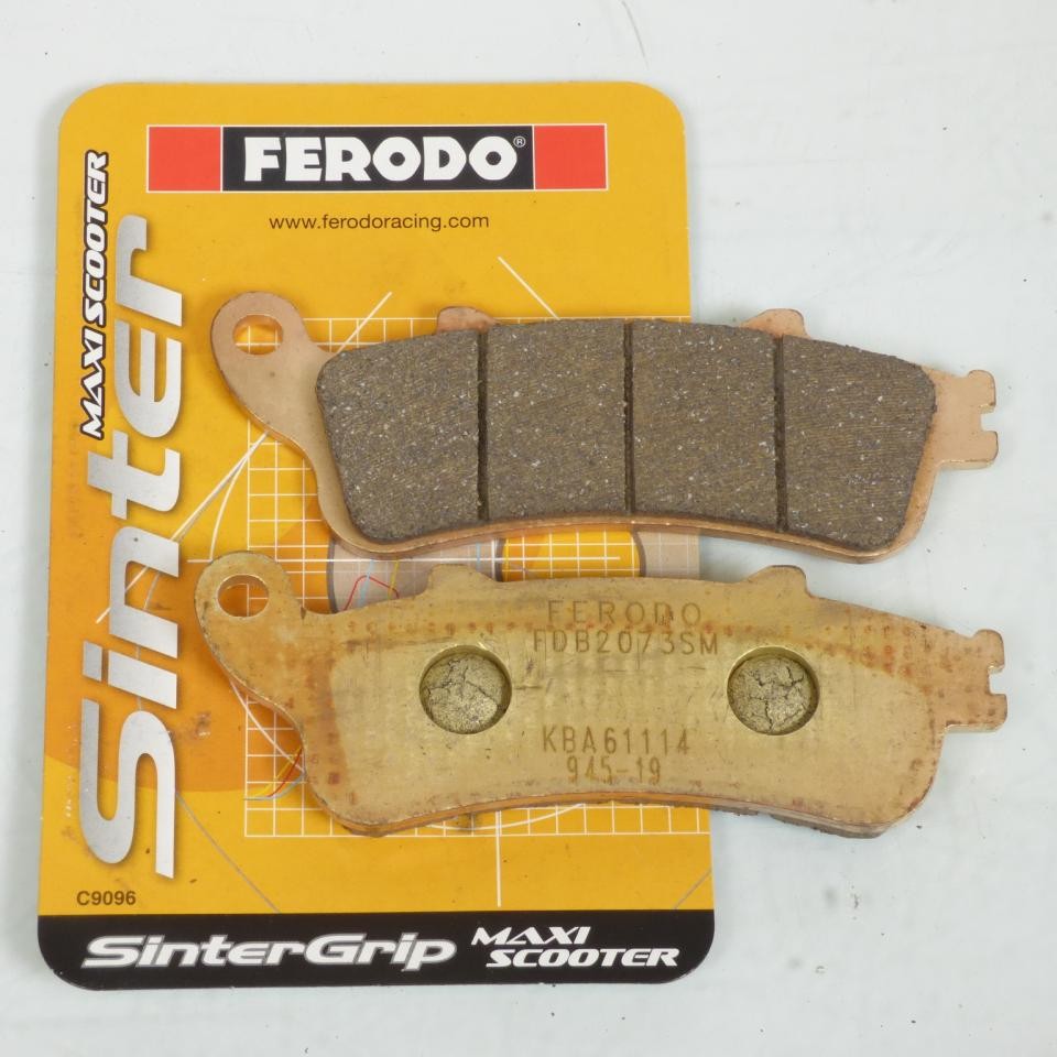 Plaquette de frein Ferodo AV pour réparer le système de freinage du Peugeot 250 SV 2002