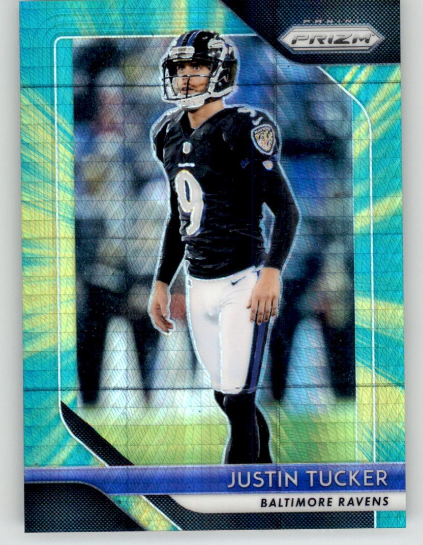 2018 Panini Prizm Hyper Prizm Justin Tucker #182 /275 BAL
