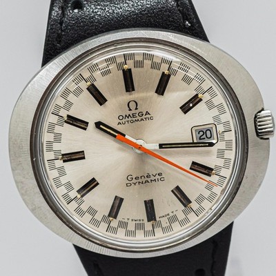 No Tariffs *RARE OH Serviced* OMEGA Geneve Dynamic 107 AT Racing Dial 41mm Men's