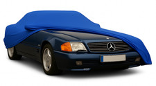 Ganzgarage Indoor Stretch Cover Carcover f&uuml;r Mercedes Benz SL R129 Blau