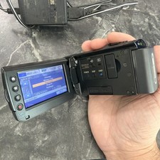 Sony HDR-CX100 HD Handycam Camcorder Black w/ 8GB Internal Memory -Tested