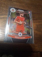 2021-22 Panini Prizm Premier League 87 Harvey Elliott Base RC Rookie Card. rookie card picture