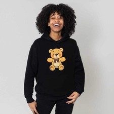 Grin&Bear Hoodie men's sweatshirt with zip GEC602, Black, M Grin&Bear Hoodie men's sweatshirt with zip GEC602, Black, M