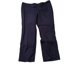 Lilly Pulitzer Blue Palm Beach Fit Capri Pants Size 2