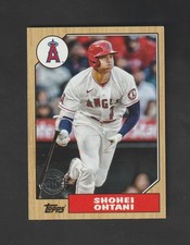2022 Topps Update SHOHEI OHTANI #87TBU-5 1987 Design Issue LA Angels MINT