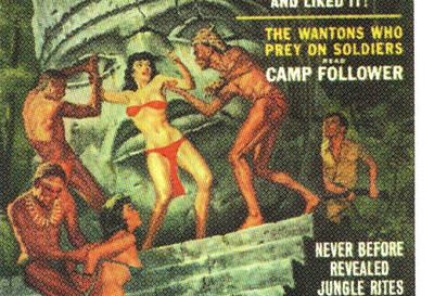 True Adventures, The Lady Was A Tramp-and Liked It, exploit2 Trading Card