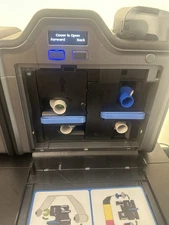 Fargo HDP5000 Dual-Side ID Card Printer POWER TESTED (Z1)