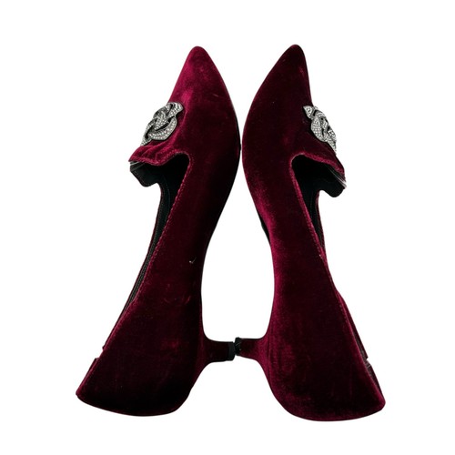 Aerosoles Women's Red Velvet Best Dressed Pointed Toe Kitten Heel Pump Size 9.5 - Picture 9 of 12