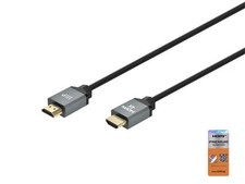 Monoprice HDMI Cable - 4 Feet - Black High Speed, 4k 24Hz, HDR, 18Gbps, YUV 4: