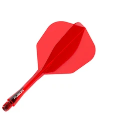 Winmau Fusion Integrated Flight & Shaft #6 Standard - Intermediate - Red
