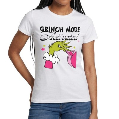 Der Grinch Statement Grinch Mode Activated Frauen T-Shirt