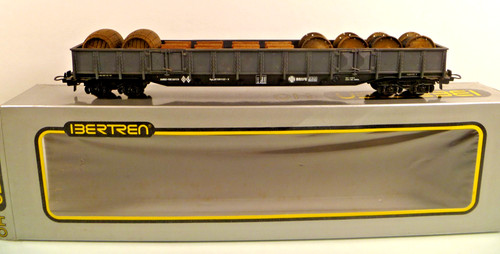 Ibertren H0 2416 Spanien Offener Güterwagen der RENFE mit Ladegut in OVP JL416 | Condition: Gebraucht