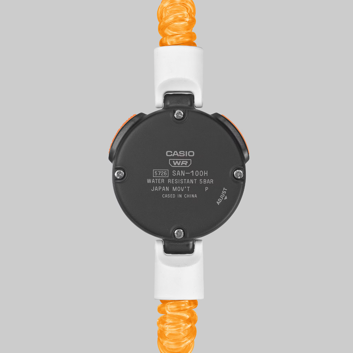 CASIO x Sauna Ikitai CPP-002-OR Sauna Watch White Japan Domestic
