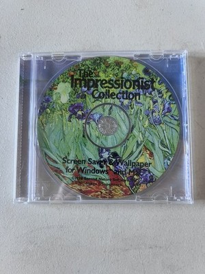 Second Nature The Impressionist Collection Screen Saver & Wallpaper CD-ROM