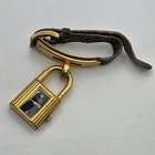 PROJECT TO FIX HERMES KELLY PADLOCK GOLD PLATE QUARTZ LADIES WATCH