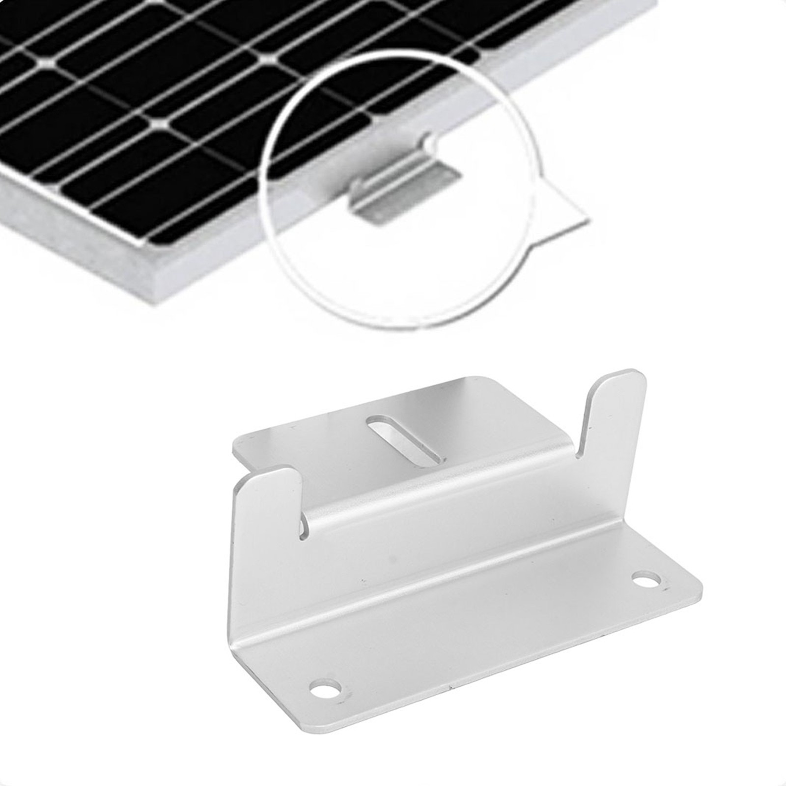 1 Pack Waterproof Solar Mount Z Bracket For RV Yacht Recommended