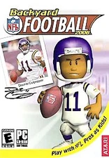 BACKYARD FOOTBALL 2006   Play with the pros as kids   New in Retail Box  PC Game