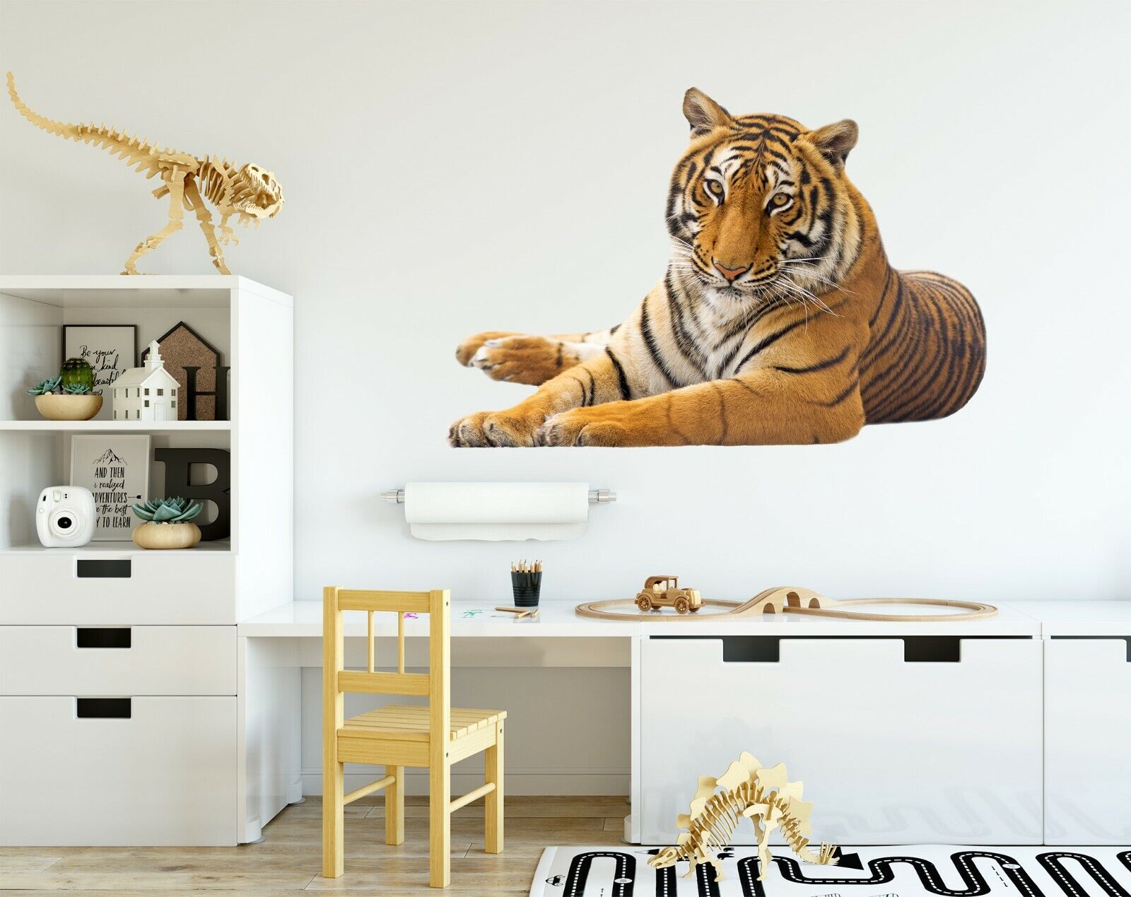 Realistic Tiger 3D Wall Stickers - 3D Wall Stickers