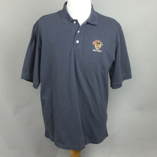 Mens WEST POINT Emblem Polo Rugby Shirt 