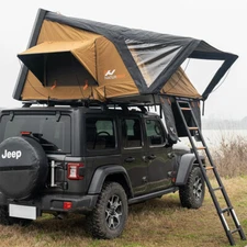 Naturnest Portable Large Model Rooftop Tent  Pull Out Outdoor Camping Roof Tent