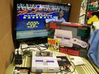 Super Nintendo Snes Original, W/Ken Griffey Jr Box and Game,W/Manuals, Oem
