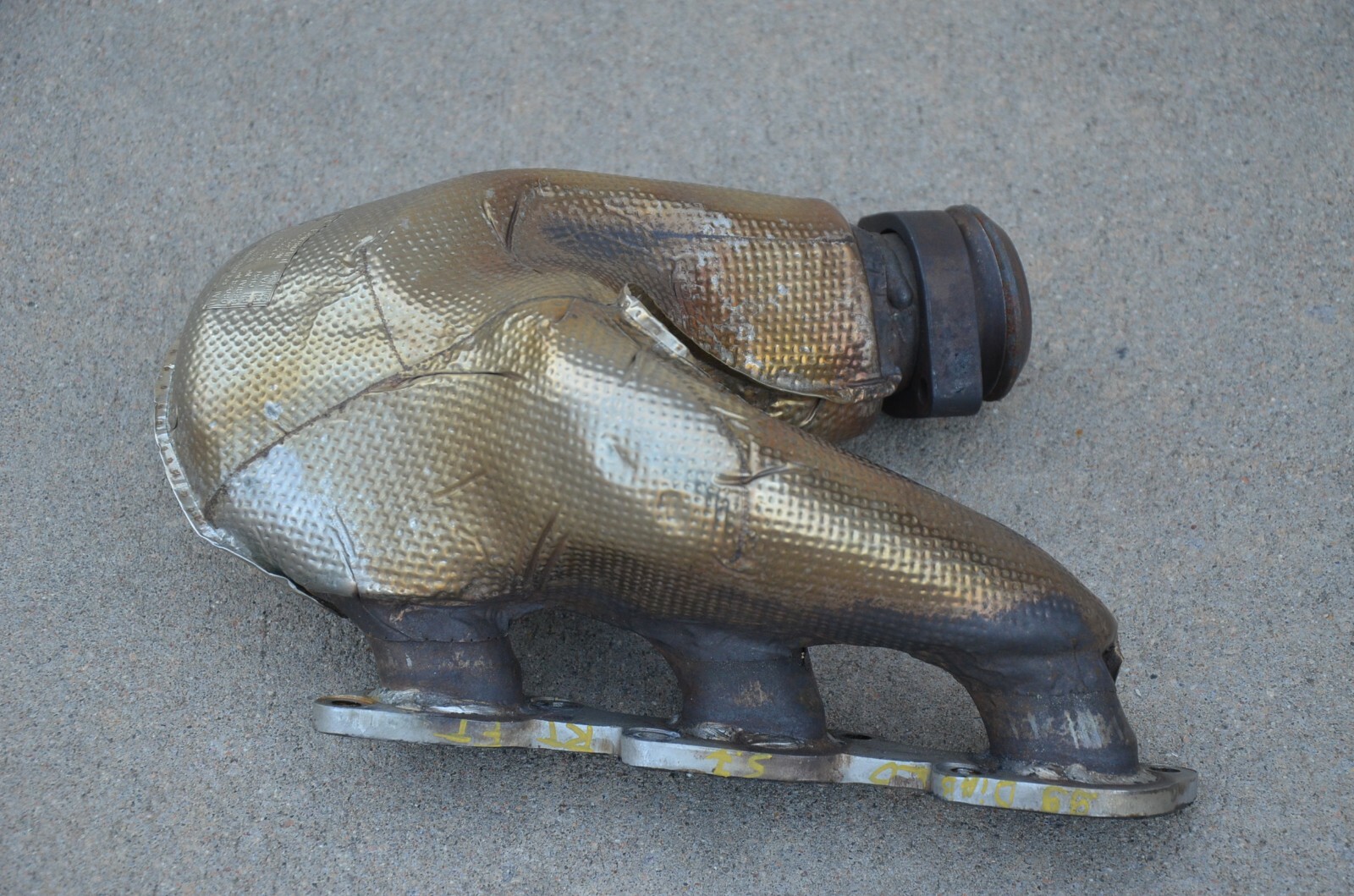 95-01 LAMBORGHINI DIABLO RIGHT FRONT INSULATED EXHAUST MANIFOLD 004435456CB