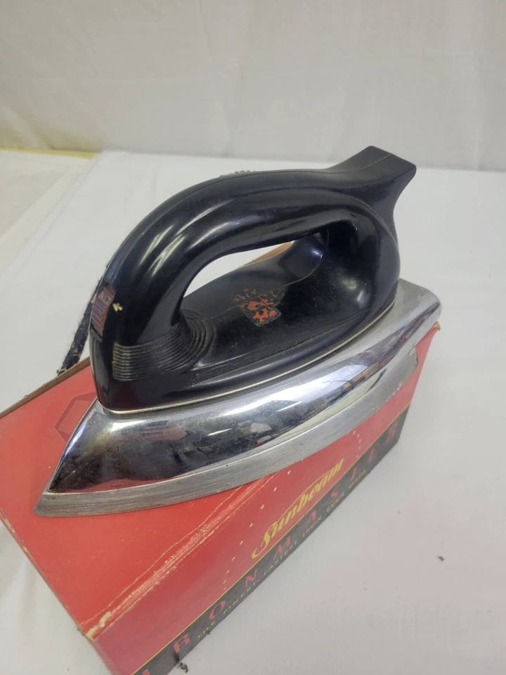 Hierro Ironmaster Vintage Sunbeam Modelo A-9 - Con Caja - Funciona Foto 4 de 4