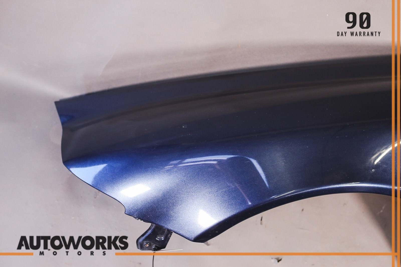 03-13 Maserati Quattroporte M139 Front Left Driver Side Fender Wing Blue OEM