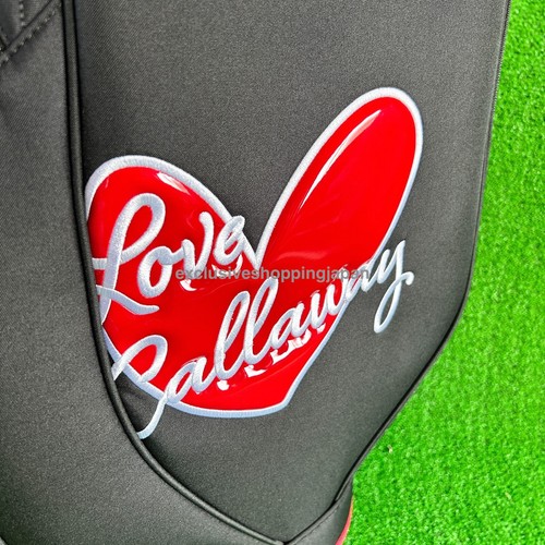 Callaway Golf Ladies Love Callaway Womens Cart Bag Lightweight 8.5 x 46in Black - Picture 9 of 16