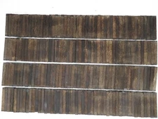 100 Pcs, Black Palm Pen Blanks 3/4x 3/4x 6- Woodturning Craft- Free US Shipping