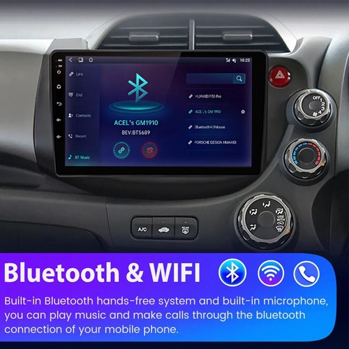 For Honda JAZZ/FIT 2008-2013 Android 13 Car Stereo Radio GPS Navi CarPlay + Cam - Picture 5 of 16